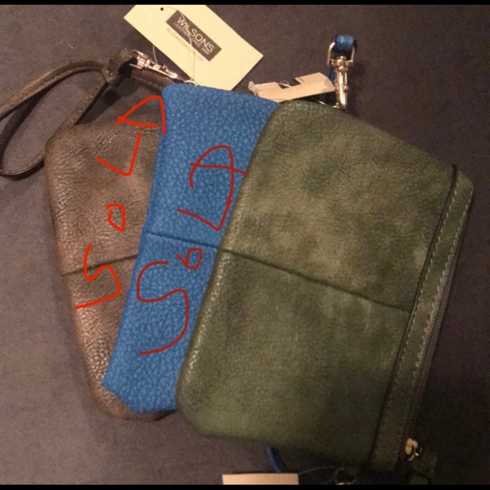Wristlet Lthr NWT 6.5”x4.5”